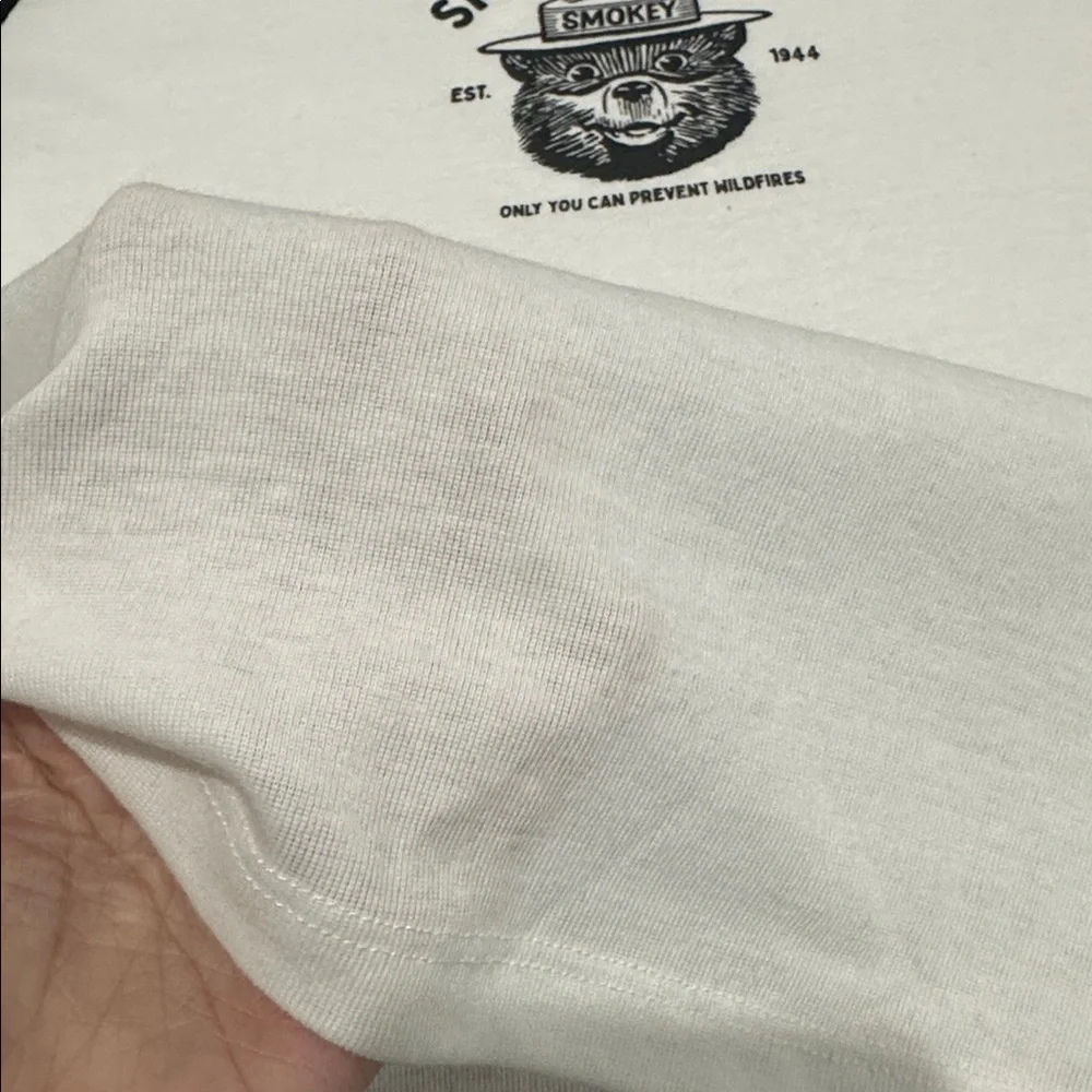 SMOKEY BEAR RAGLAN GRAPHIC BABY TEE - Picture 8 of 8